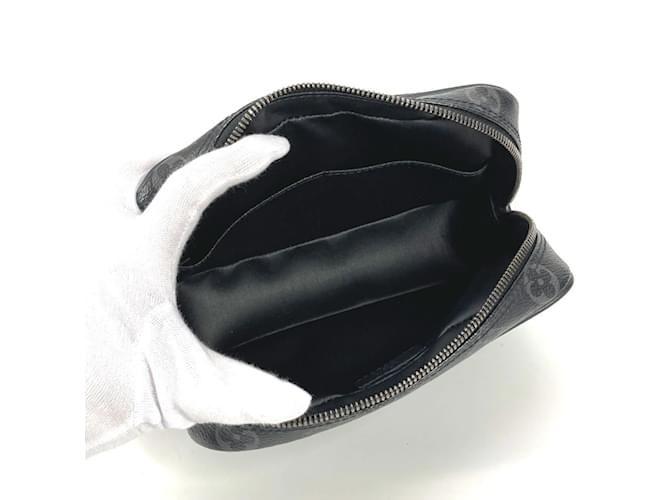 Bolso Clutch Louis Vuitton Monogram Eclipse Negro - vista 9
