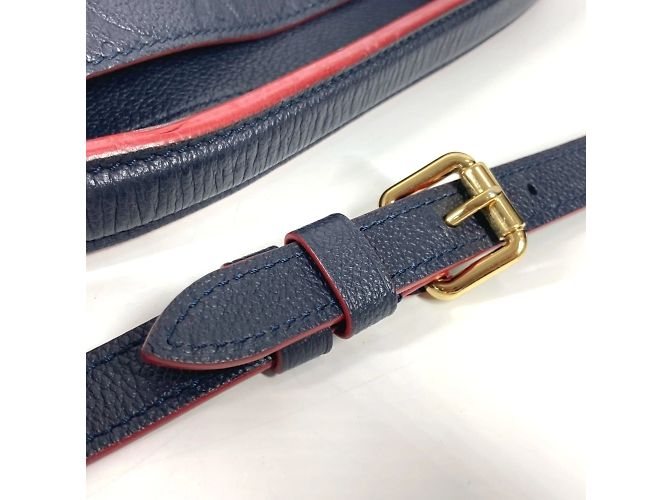 Borsa 2WAY Merry Monogram Empreinte Louis Vuitton Rosso Blu navy - vista 11