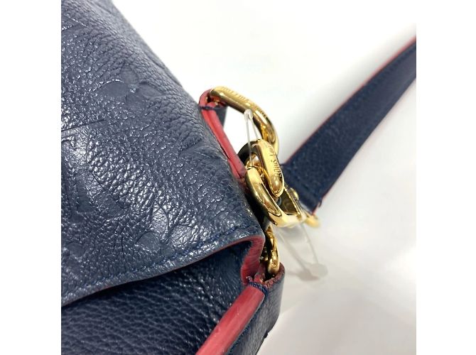 Borsa 2WAY Merry Monogram Empreinte Louis Vuitton Rosso Blu navy - vista 12