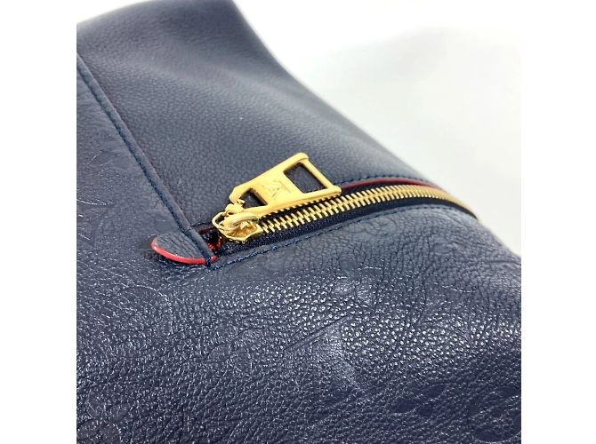 Borsa 2WAY Merry Monogram Empreinte Louis Vuitton Rosso Blu navy - vista 13