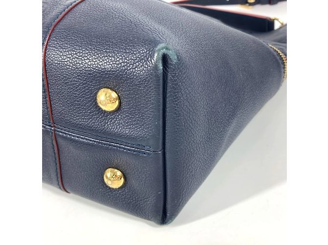 Borsa 2WAY Merry Monogram Empreinte Louis Vuitton Rosso Blu navy - vista 7