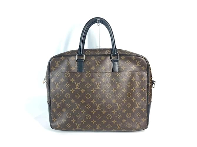 Borsa a tracolla morbida Monogram Macassar Louis Vuitton Marrone Nero Monogramma - vista 2
