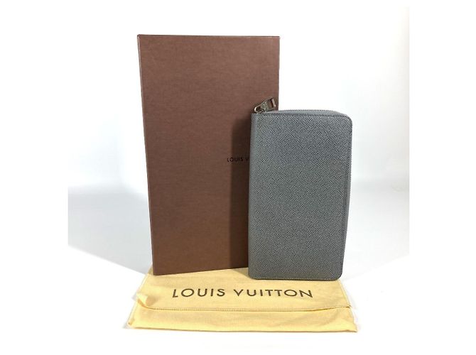 Cartera larga Zippy Organizer Taiga de Louis Vuitton Castaño - vista 18