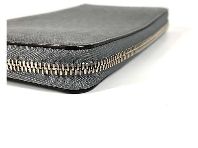 Cartera larga Zippy Organizer Taiga de Louis Vuitton Castaño - vista 5