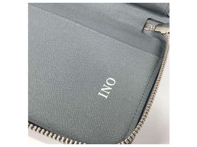 Cartera larga Zippy Organizer Taiga de Louis Vuitton Castaño - vista 9