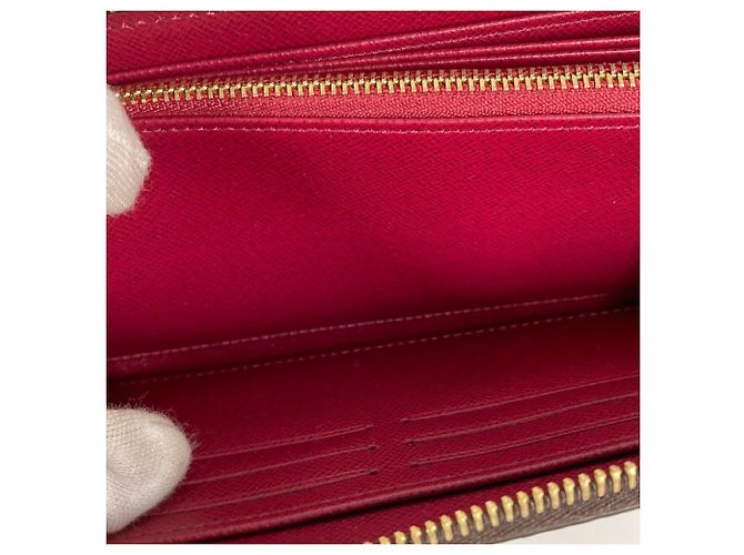 Zippy Geldbörse Monogram Louis Vuitton Braun Fuschia Monogramm - Ansicht 10