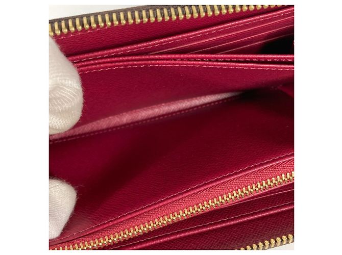 Zippy Geldbörse Monogram Louis Vuitton Braun Fuschia Monogramm - Ansicht 11