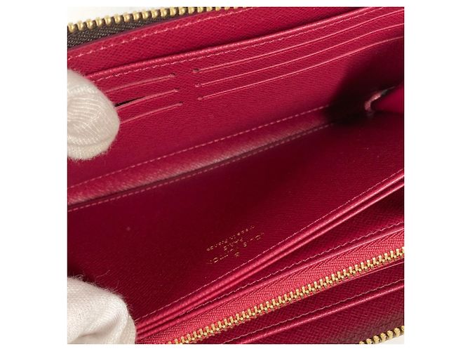 Zippy Geldbörse Monogram Louis Vuitton Braun Fuschia Monogramm - Ansicht 12