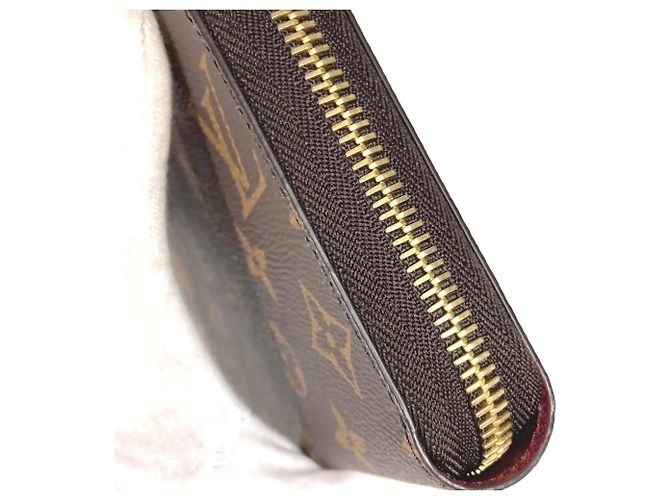 Zippy Geldbörse Monogram Louis Vuitton Braun Fuschia Monogramm - Ansicht 3