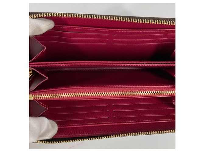 Zippy Geldbörse Monogram Louis Vuitton Braun Fuschia Monogramm - Ansicht 9