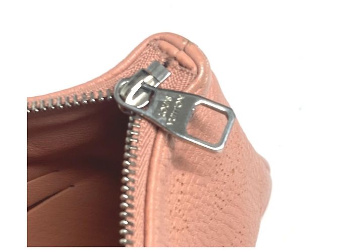 Borsa a tracolla Louis Vuitton Mahina Selene PM Marrone Rosa - vista 14