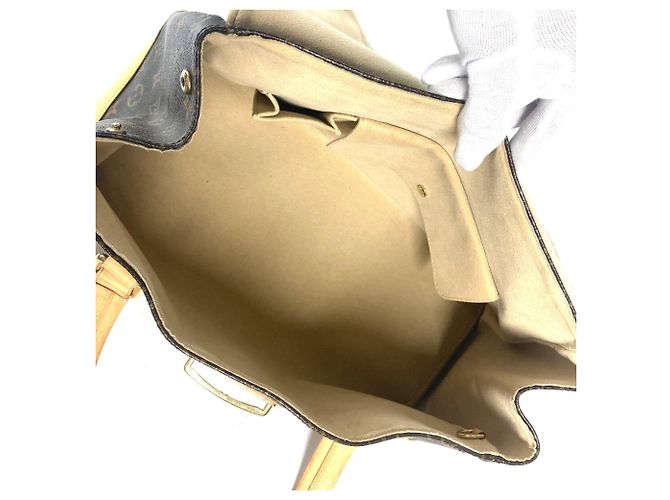 Borsa Tote Beverly GM Monogram Louis Vuitton Marrone Monogramma - vista 14