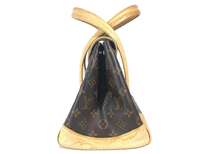 Borsa Tote Beverly GM Monogram Louis Vuitton Marrone Monogramma - vista 3
