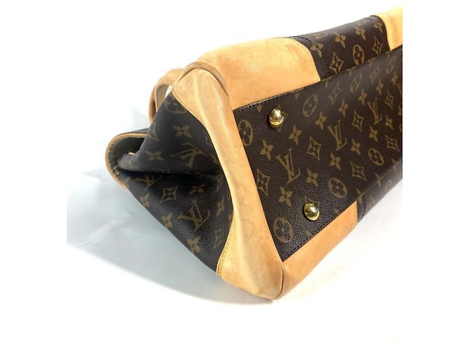 Borsa Tote Beverly GM Monogram Louis Vuitton Marrone Monogramma - vista 7