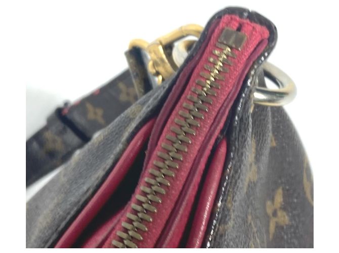 Borsa 2WAY Pallas Monogram Louis Vuitton Marrone Rosa Monogramma - vista 10