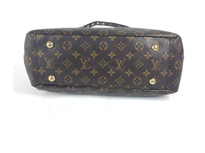 Borsa 2WAY Pallas Monogram Louis Vuitton Marrone Rosa Monogramma - vista 11