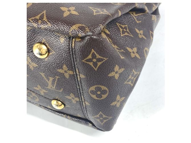 Borsa 2WAY Pallas Monogram Louis Vuitton Marrone Rosa Monogramma - vista 12