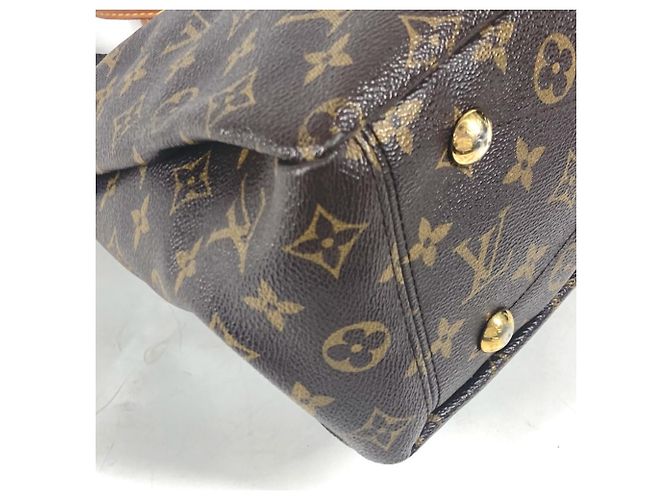 Borsa 2WAY Pallas Monogram Louis Vuitton Marrone Rosa Monogramma - vista 13