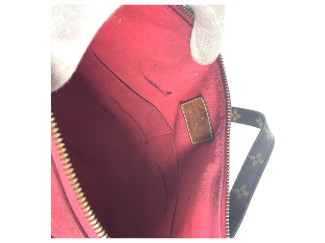 Borsa 2WAY Pallas Monogram Louis Vuitton Marrone Rosa Monogramma - vista 16