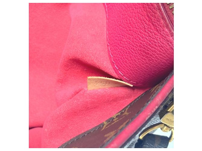 Borsa 2WAY Pallas Monogram Louis Vuitton Marrone Rosa Monogramma - vista 18
