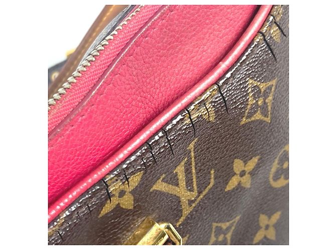 Borsa 2WAY Pallas Monogram Louis Vuitton Marrone Rosa Monogramma - vista 8