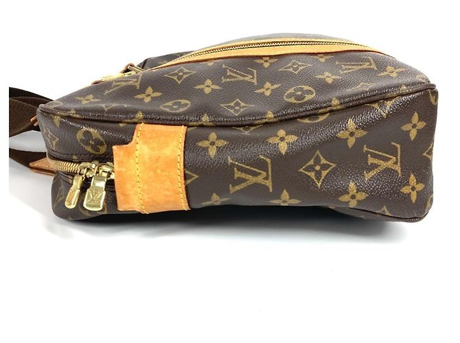 Borsa Louis Vuitton Monogram Sac Bosphore Marrone Monogramma - vista 4