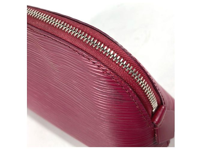 Pochette Cosmetica Epi Louis Vuitton Rosa Fuschia - vista 10