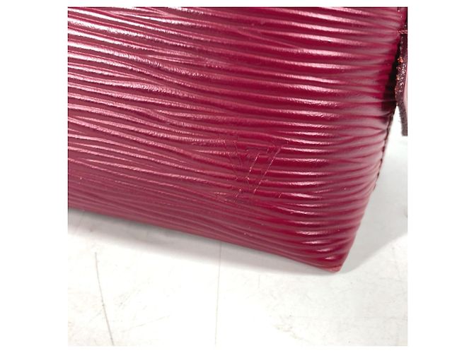 Pochette Cosmetica Epi Louis Vuitton Rosa Fuschia - vista 12