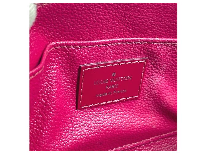 Pochette Cosmetica Epi Louis Vuitton Rosa Fuschia - vista 15