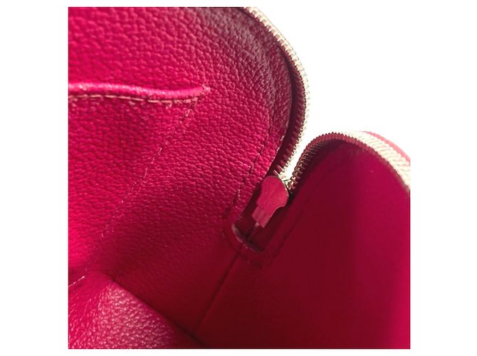 Pochette Cosmetica Epi Louis Vuitton Rosa Fuschia - vista 17