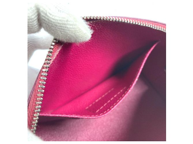 Pochette Cosmetica Epi Louis Vuitton Rosa Fuschia - vista 18
