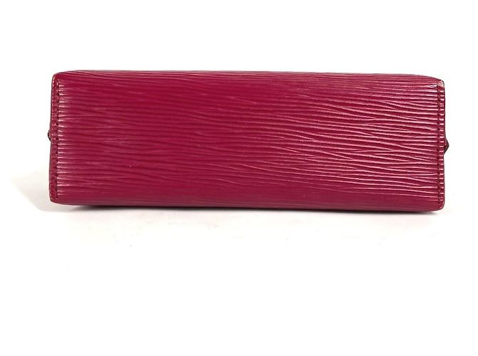 Pochette Cosmetica Epi Louis Vuitton Rosa Fuschia - vista 5