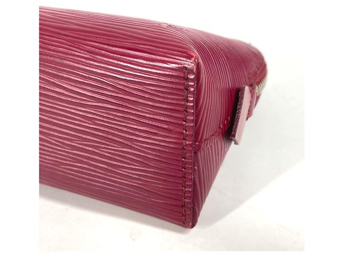 Pochette Cosmetica Epi Louis Vuitton Rosa Fuschia - vista 6