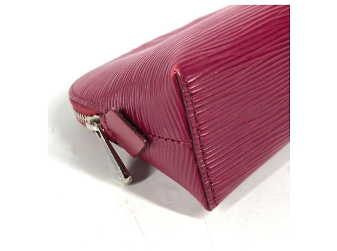 Pochette Cosmetica Epi Louis Vuitton Rosa Fuschia - vista 7
