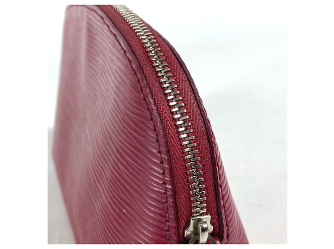 Pochette Cosmetica Epi Louis Vuitton Rosa Fuschia - vista 9