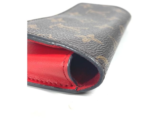 Custodia per occhiali Monogram Louis Vuitton Marrone Rosso Monogramma - vista 7
