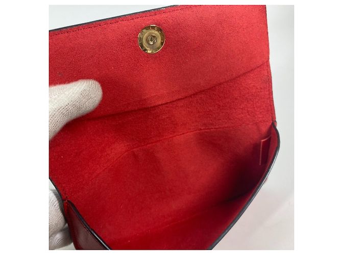 Custodia per occhiali Monogram Louis Vuitton Marrone Rosso Monogramma - vista 9