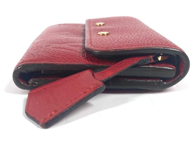 Cartera Tri-fold Monogram Empreinte Louis Vuitton Roja Fucsia - vista 3
