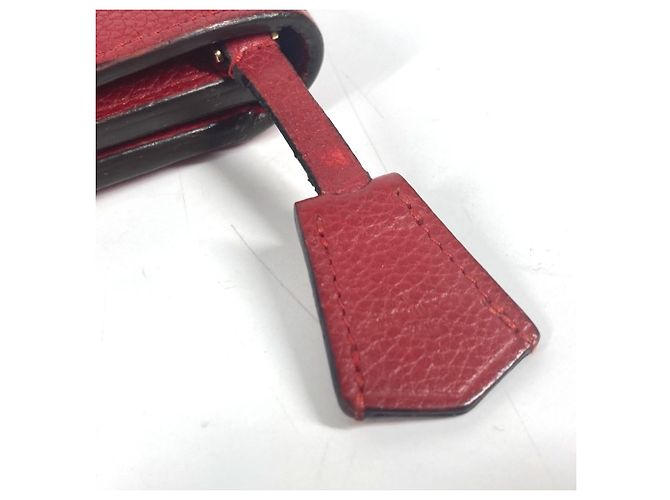 Cartera Tri-fold Monogram Empreinte Louis Vuitton Roja Fucsia - vista 7