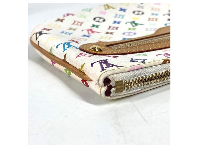 Louis Vuitton Monogramm Multicolor Pochette GM Clutch Tasche Weiß Mehrfarben - Ansicht 5