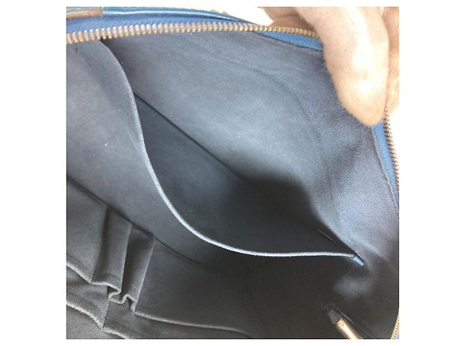 Portadocumenti Giorno Epi Louis Vuitton Blu Blu chiaro - vista 14