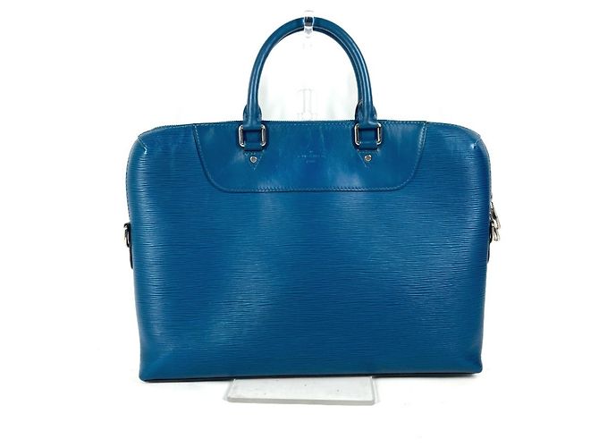 Portadocumenti Giorno Epi Louis Vuitton Blu Blu chiaro - vista 2