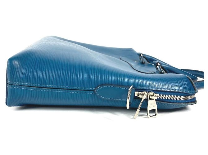 Portadocumenti Giorno Epi Louis Vuitton Blu Blu chiaro - vista 4