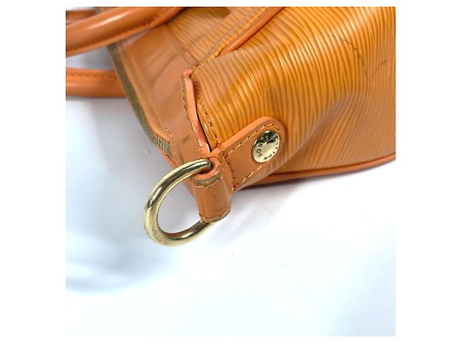 Borsa a mano Louis Vuitton Epi Danura MM Arancione - vista 11