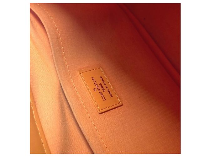 Borsa a mano Louis Vuitton Epi Danura MM Arancione - vista 16