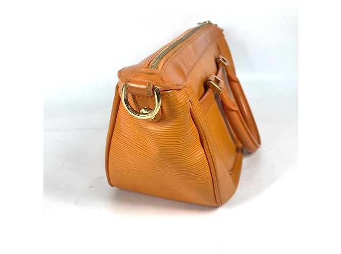Borsa a mano Louis Vuitton Epi Danura MM Arancione - vista 4