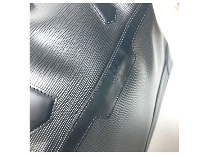 Borsa Bourget 50 Epi di Louis Vuitton Nero - vista 10