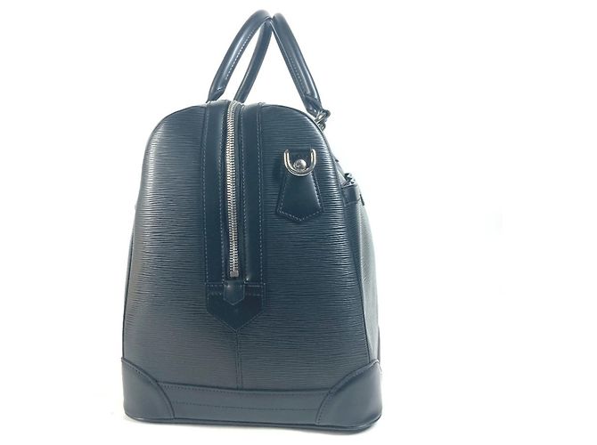 Borsa Bourget 50 Epi di Louis Vuitton Nero - vista 3