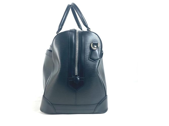 Borsa Bourget 50 Epi di Louis Vuitton Nero - vista 4