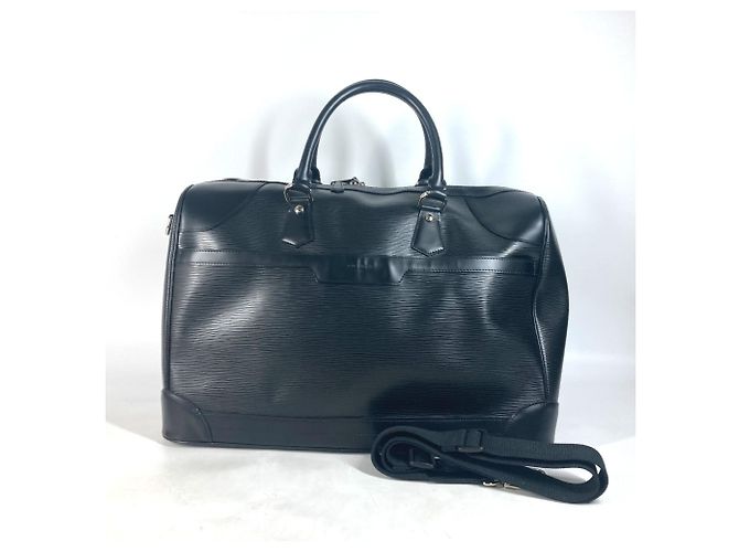 Borsa Bourget 50 Epi di Louis Vuitton Nero - vista 5